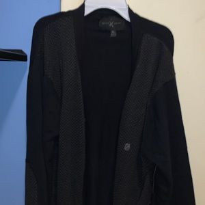 Black/Grey Cardigan